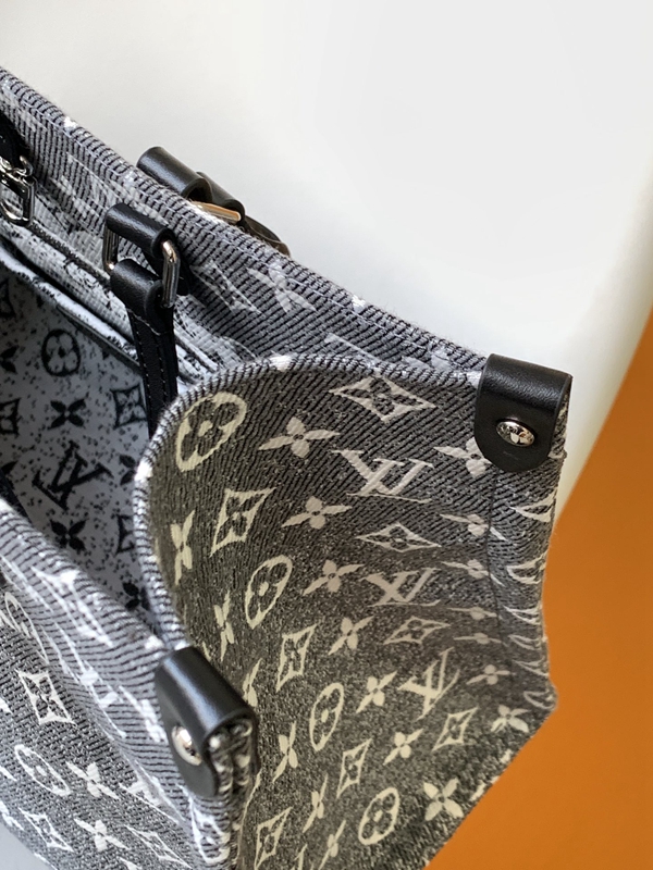 ルイヴィトンバッグ素材ディテール